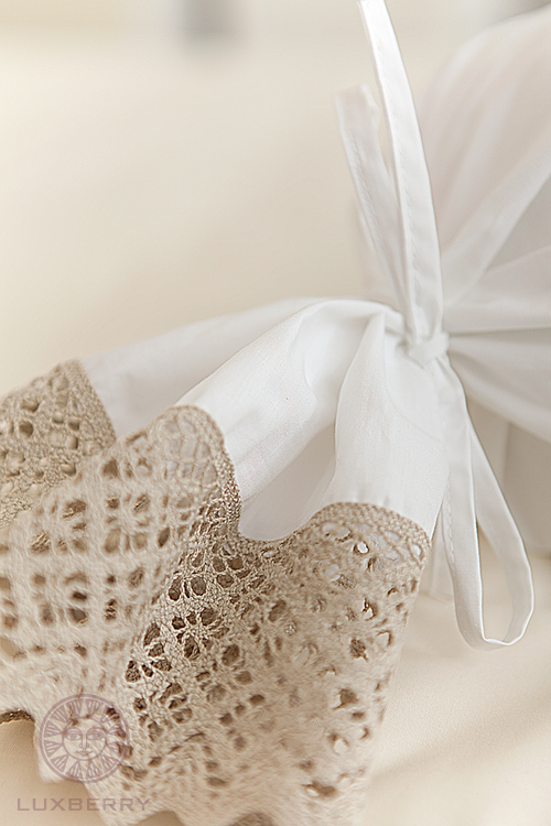 Декоративная наволочка для валика (ROSE), белый/натуральный вид 2