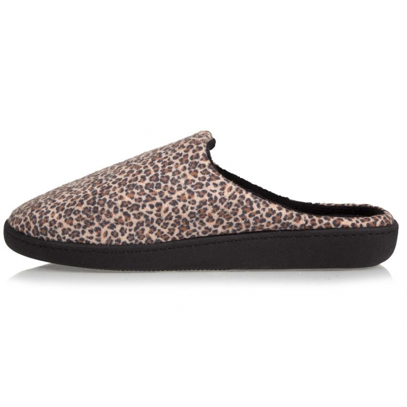 93872 Тапочки Эрго на резине  Леопард/Leopard вид 3