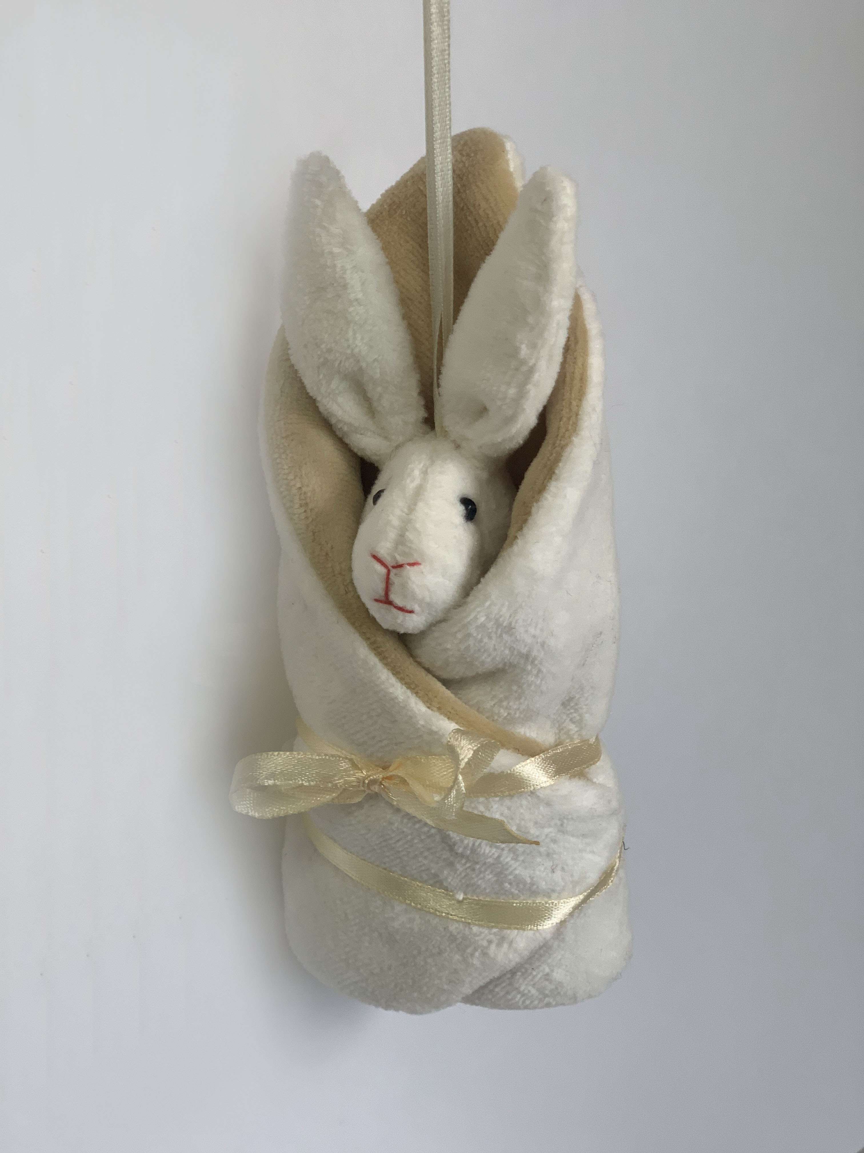 Елочное Украшение Зайчонок Малыш (16*6) Авторская игрушка для интерьера