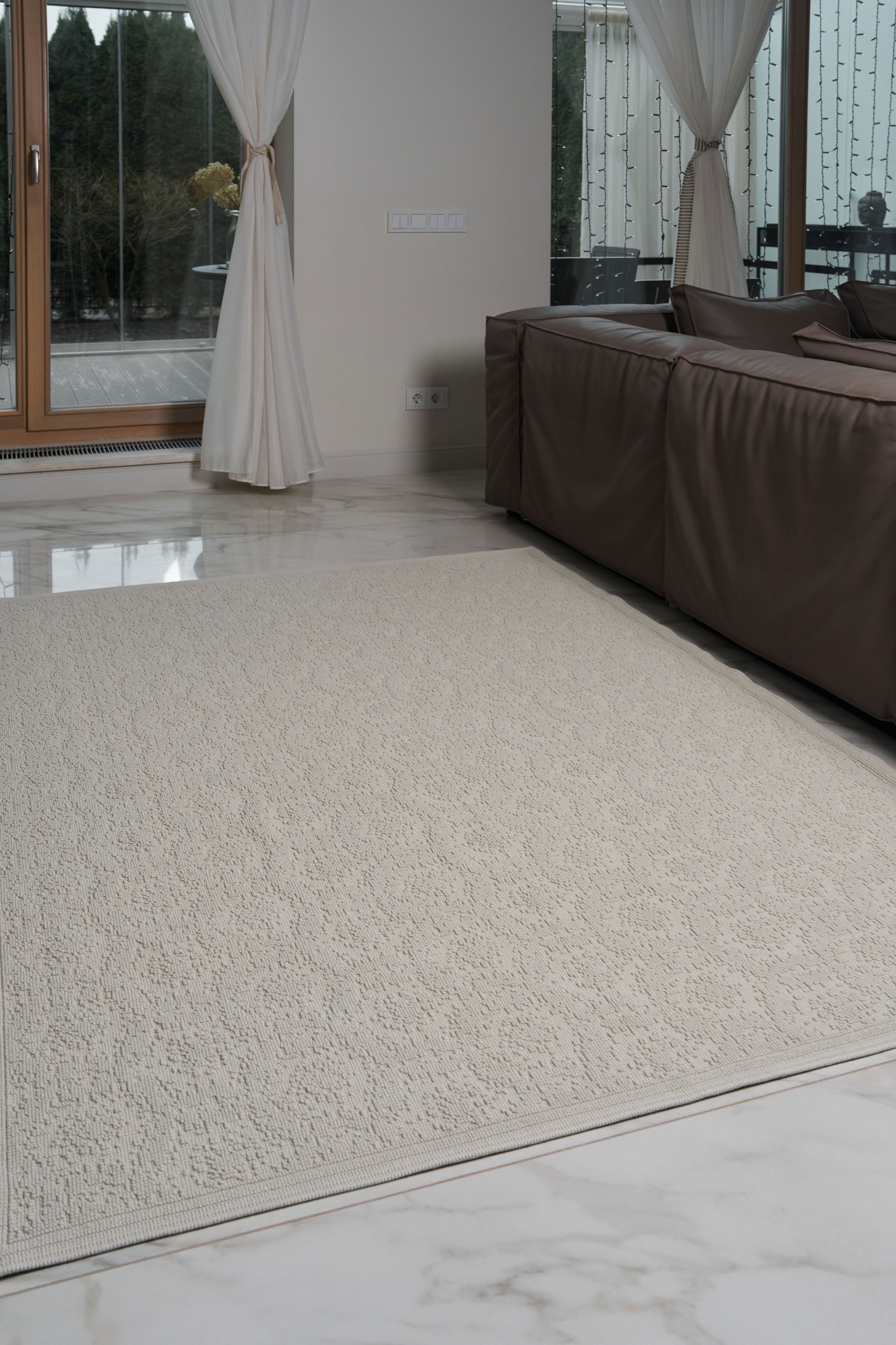 Ковёр "ORBO",р-р 150х200 см, серо-фисташковый, хлопок 100%