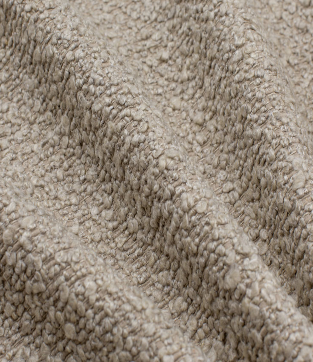 Подушка Bouclé Latte, съёмный чехол на молнии вид 2