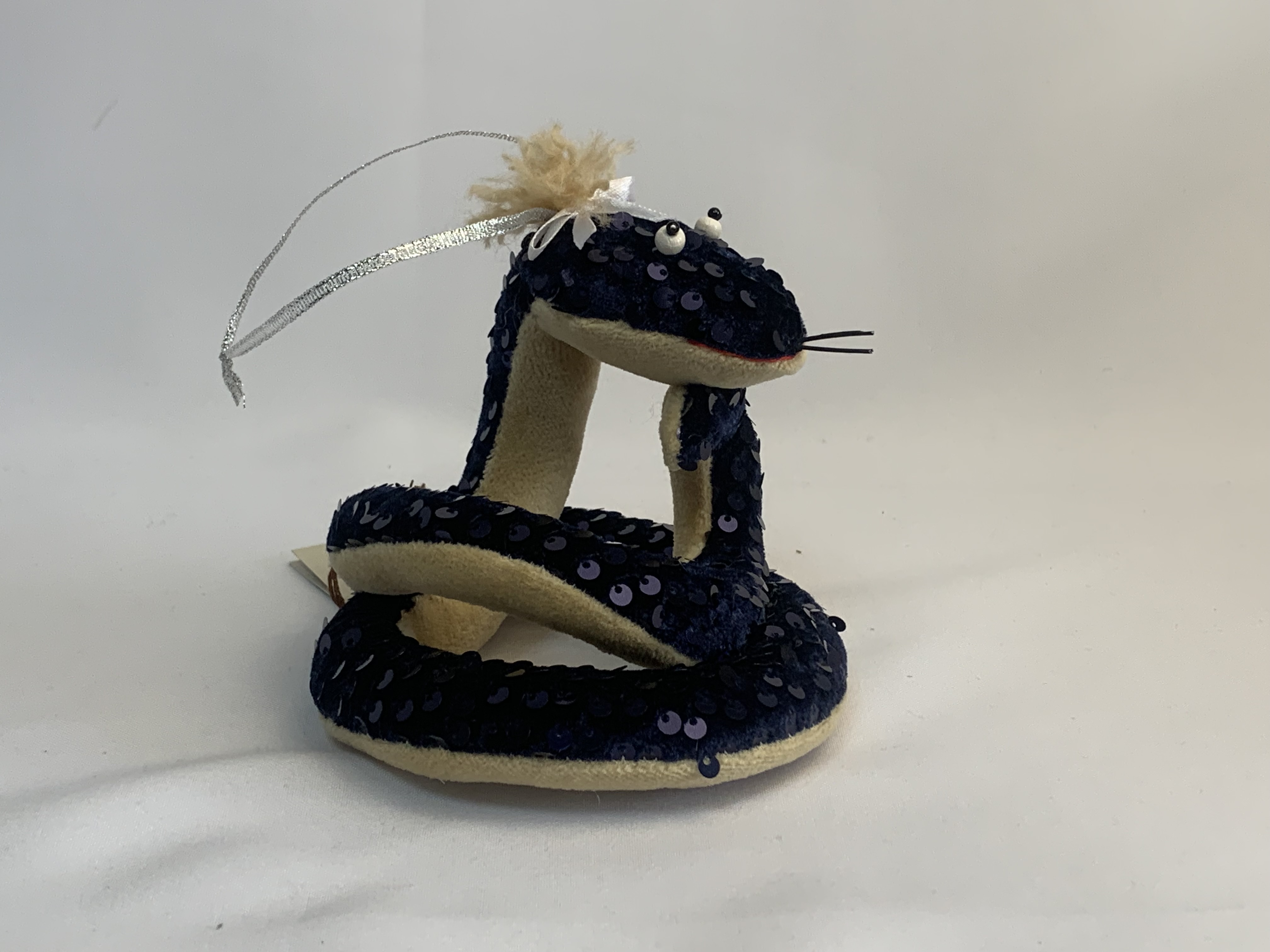 Змея Агния подвесная игрушка (10*12) Авторская игрушка для интерьера вид 6