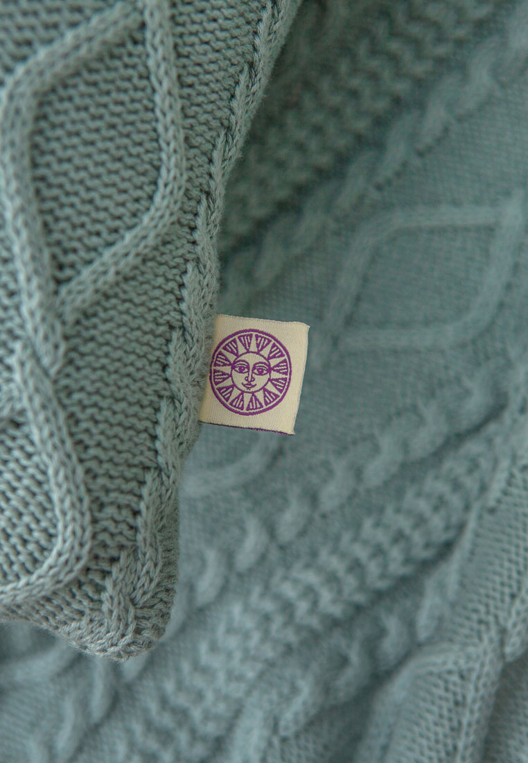 Наволочка  "LUX 67", р-р: 40х40 см, цвет: серо-зелёный вид 4