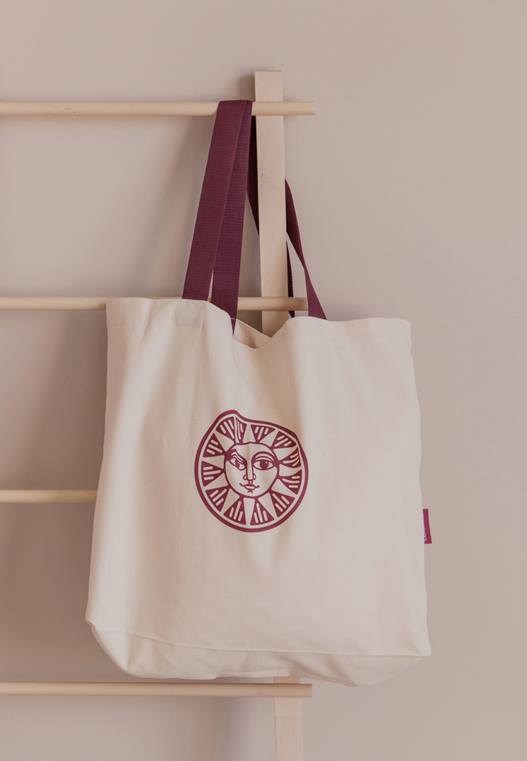 Сумка-шоппер LUXBERRY, 100% хлопок, stone washed вид 2