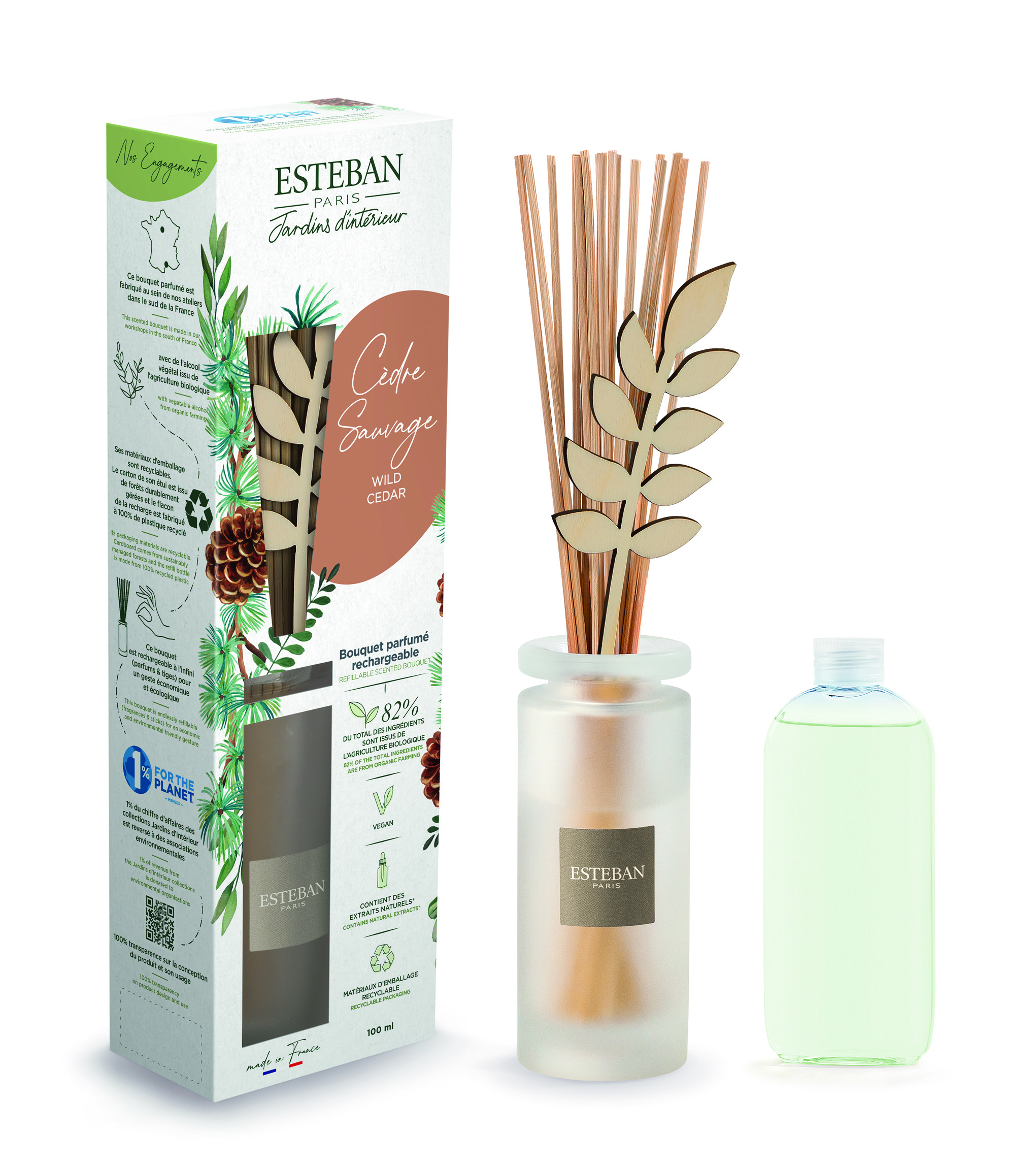 Аромадиффузор Дикий Кедр 100мл