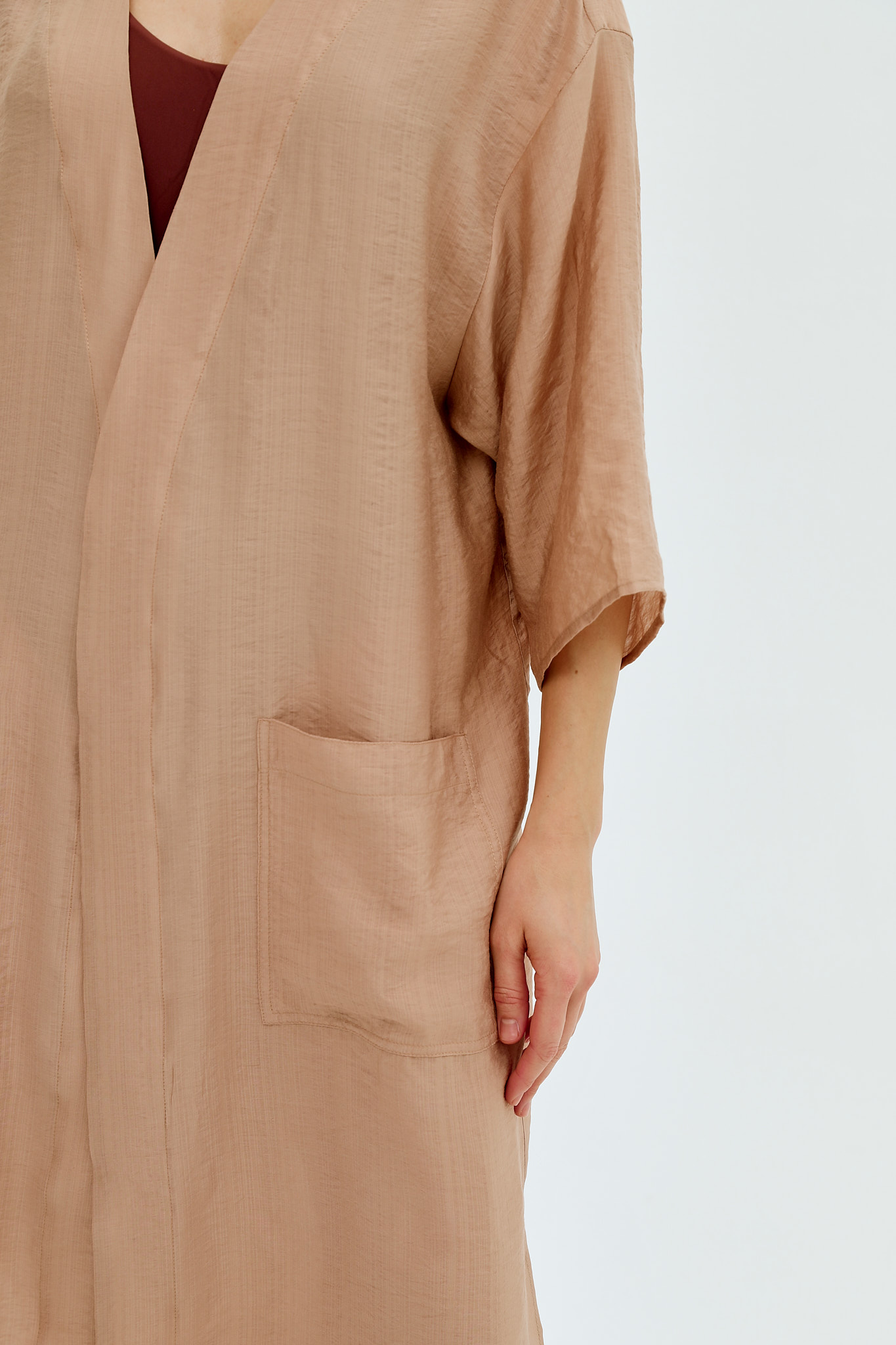 ТУНИКА "LUNA", 90% тенсель, 10%, нейлон, бежевый вид 3