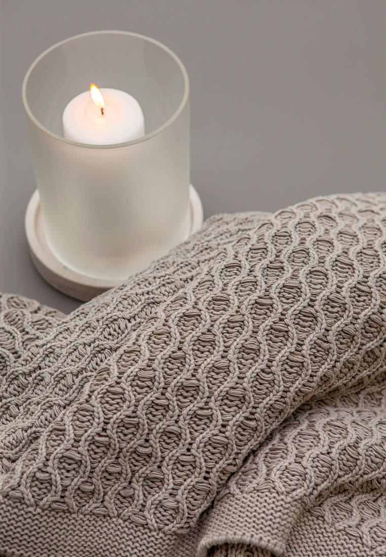 Плед "LUX 62", р-р: 150 х 200см, цвет: бежевый вид 4