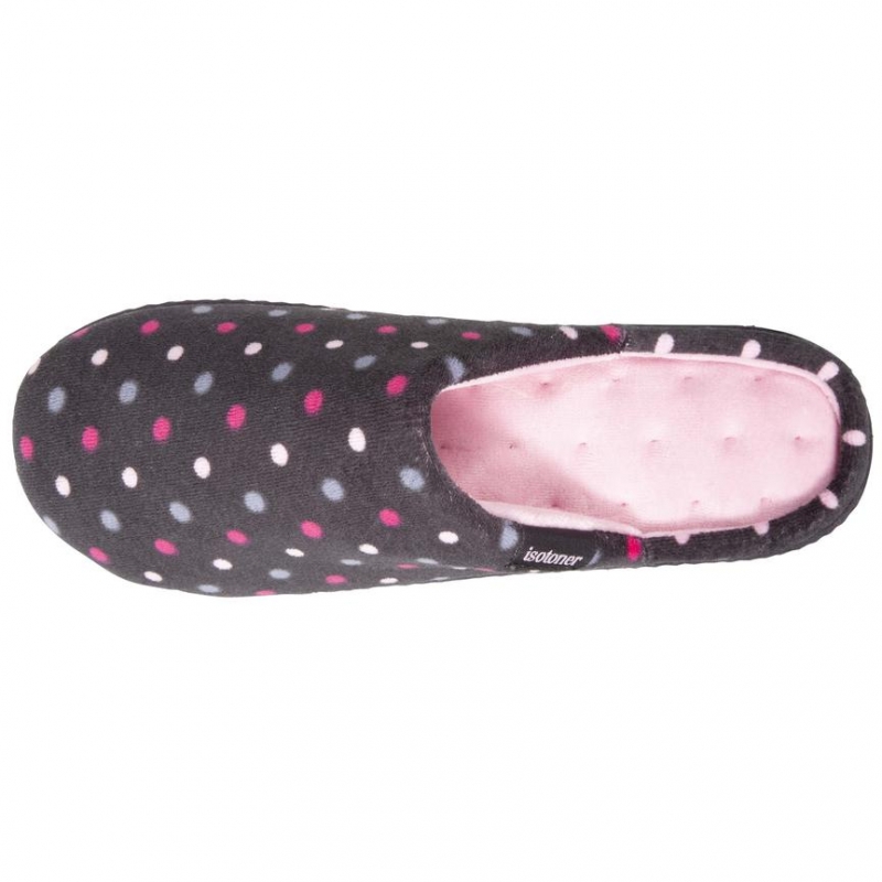 93860 Тапочки Эрго на резине  Горох вид 2