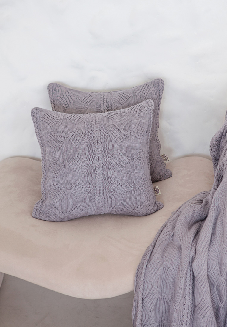 Наволочка  "LUX 64", р-р: 40х40 см, цвет: цветущая лаванда вид 3